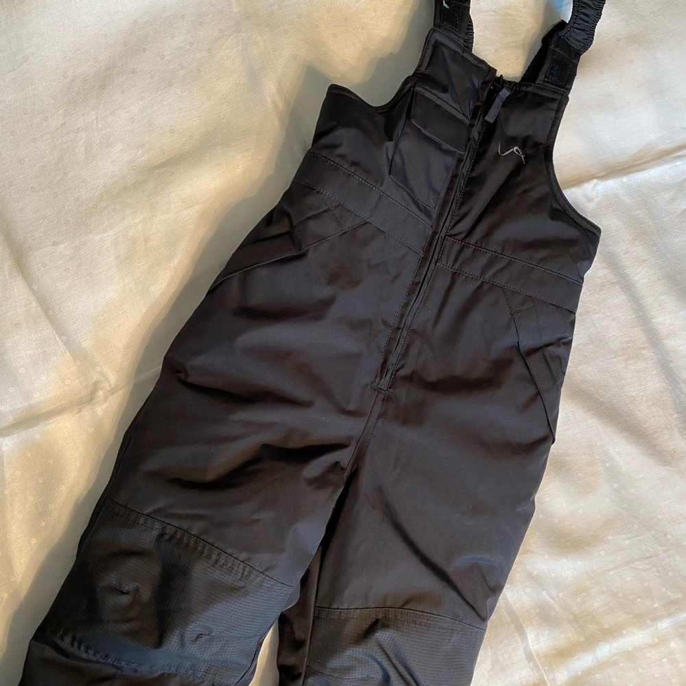 Vertical9 Black Snow Bibs - 3T